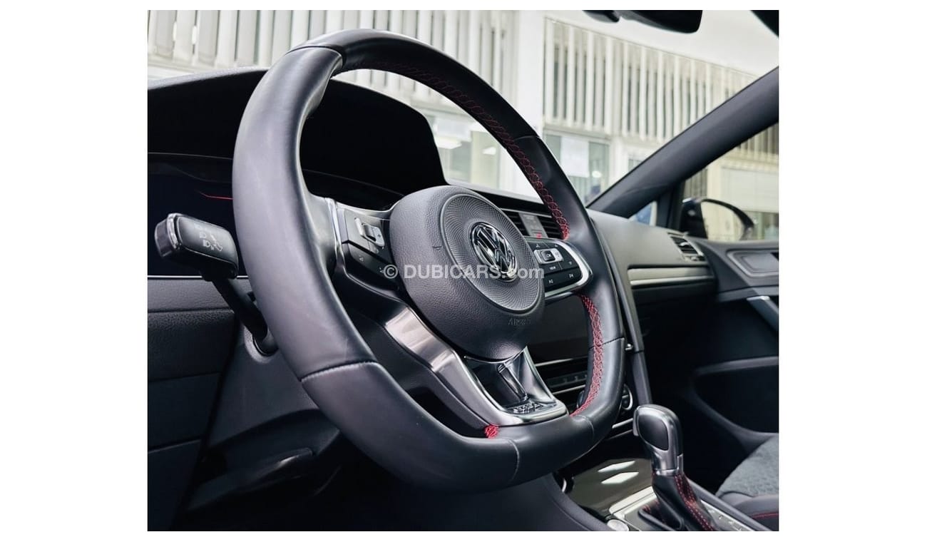 Volkswagen Golf GTI P1 GCC .. Original Paint .. Perfect Condition .. Club .. Panoramic Roof ..