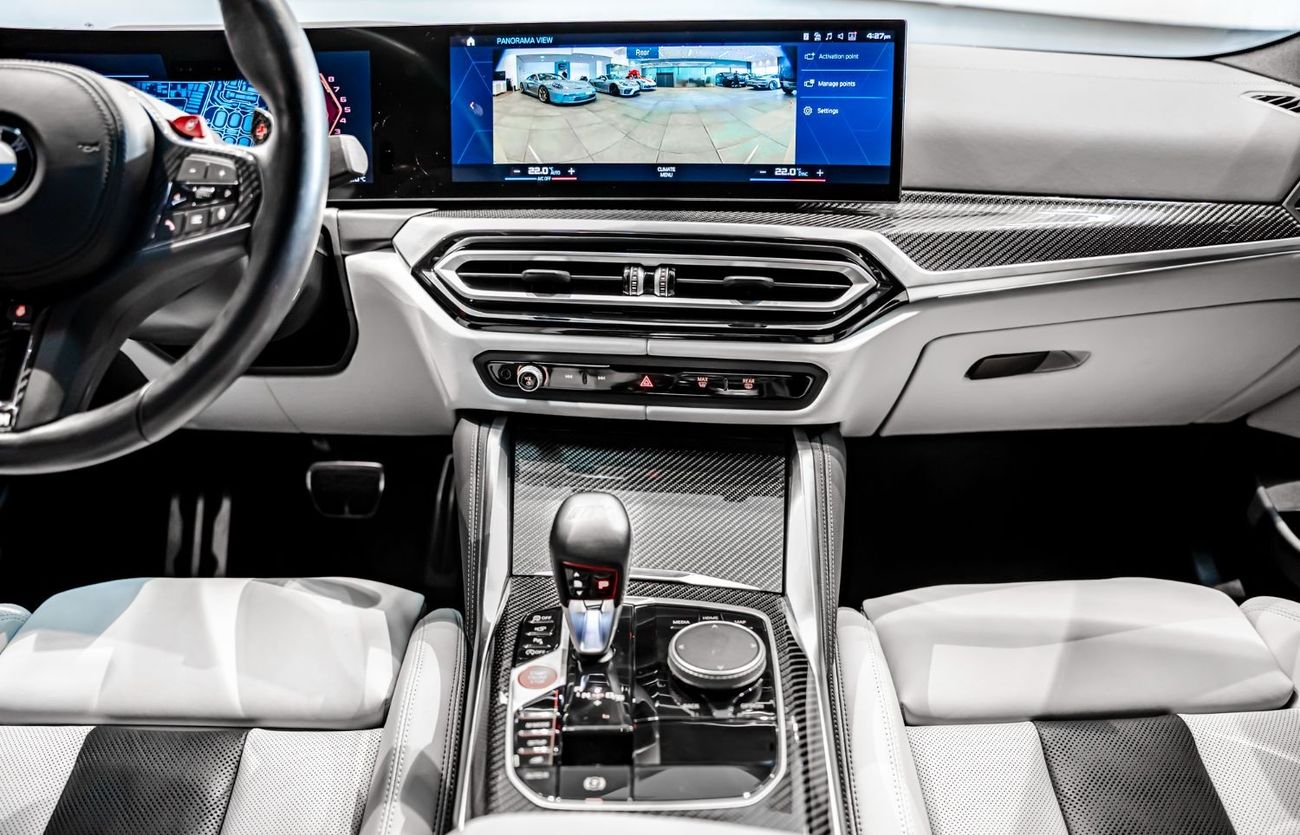 بي أم دبليو M4 2024 BMW M4 Competition, 2028 BMW Warranty + Service Contract, Akrapovic Exhaust, Low KMs, GCC