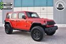 Jeep Wrangler Unlimited Rubicon 3.6L / 5 Years Dealer Warranty and 3 Years Dealer Service Package