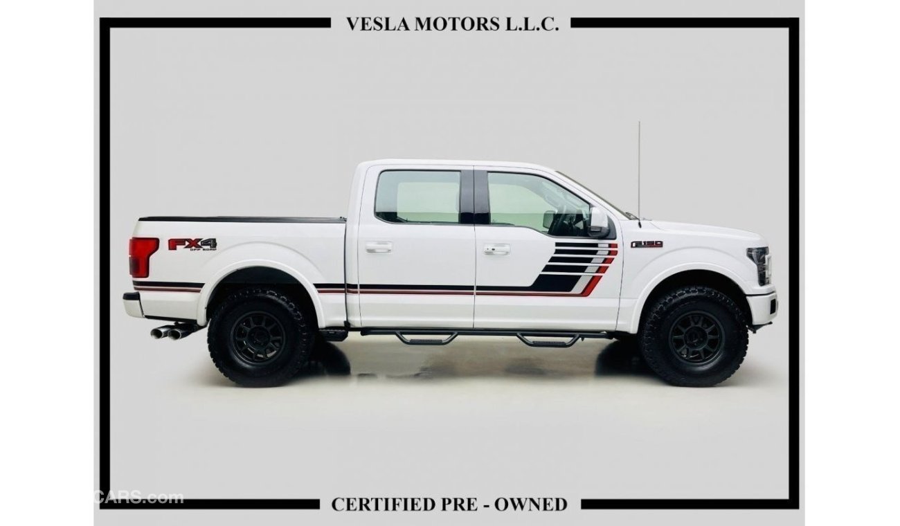 Ford F 150 OFFICIAL DEALER WARRANTY UP TO 100,000KMS/ 2019 / GCC /LARIAT + UPGRADED BODY KIT + ENGINE + EXHAUST
