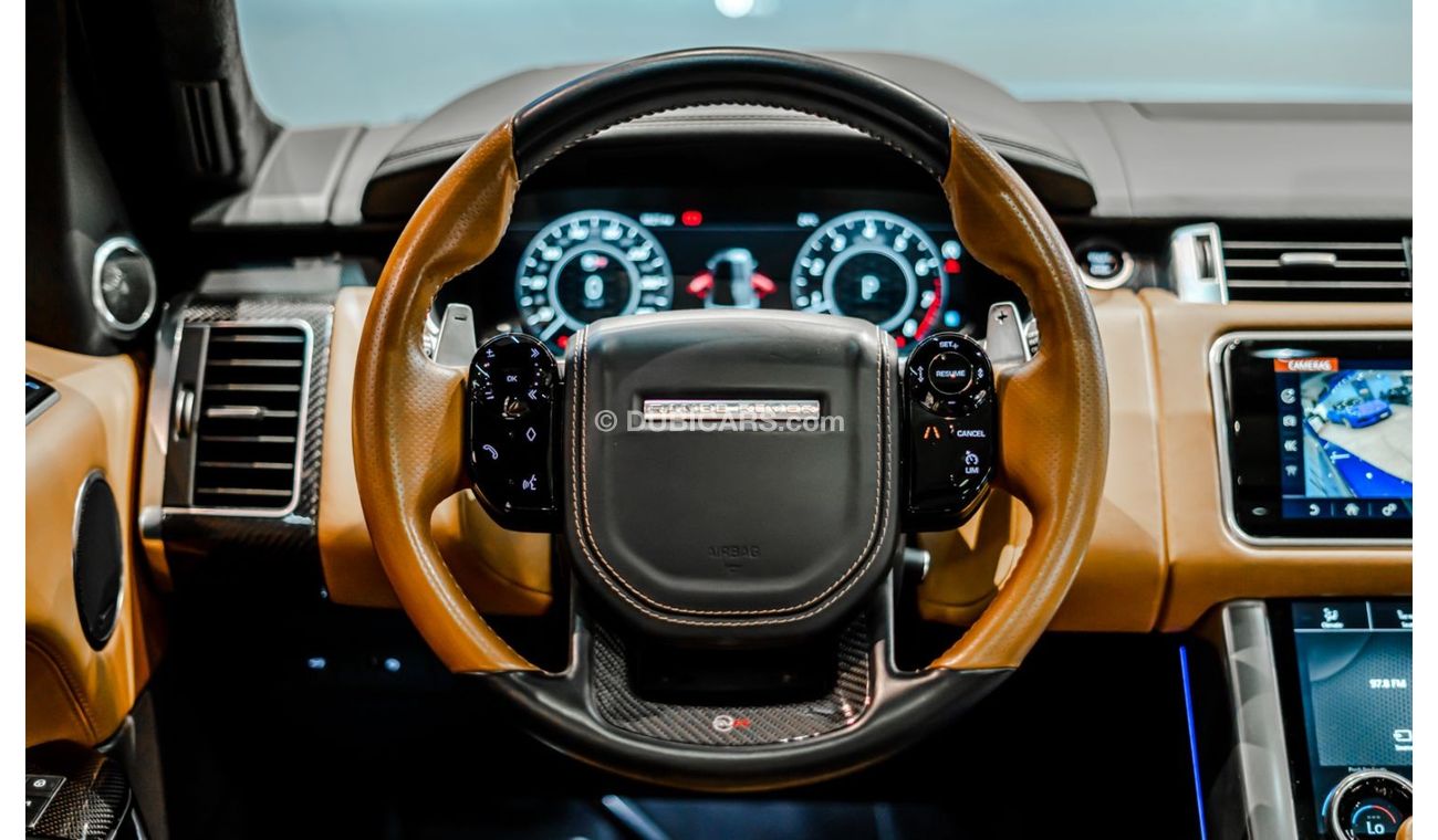 Land Rover Range Rover Sport 2019 Range Rover Sport SVR Carbon Edition, Land Rover Warranty + Service, Low KMs, GCC