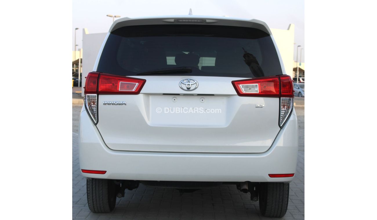 Toyota Innova toyota innova 2019 white GCC  2.7 excellent condtion without accident