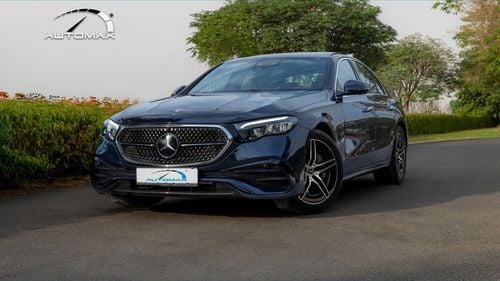 Mercedes-Benz E200 AMG EQ Boost 2.0L RWD 2026 0KM With 5 Years Or 200,000 Km Warranty