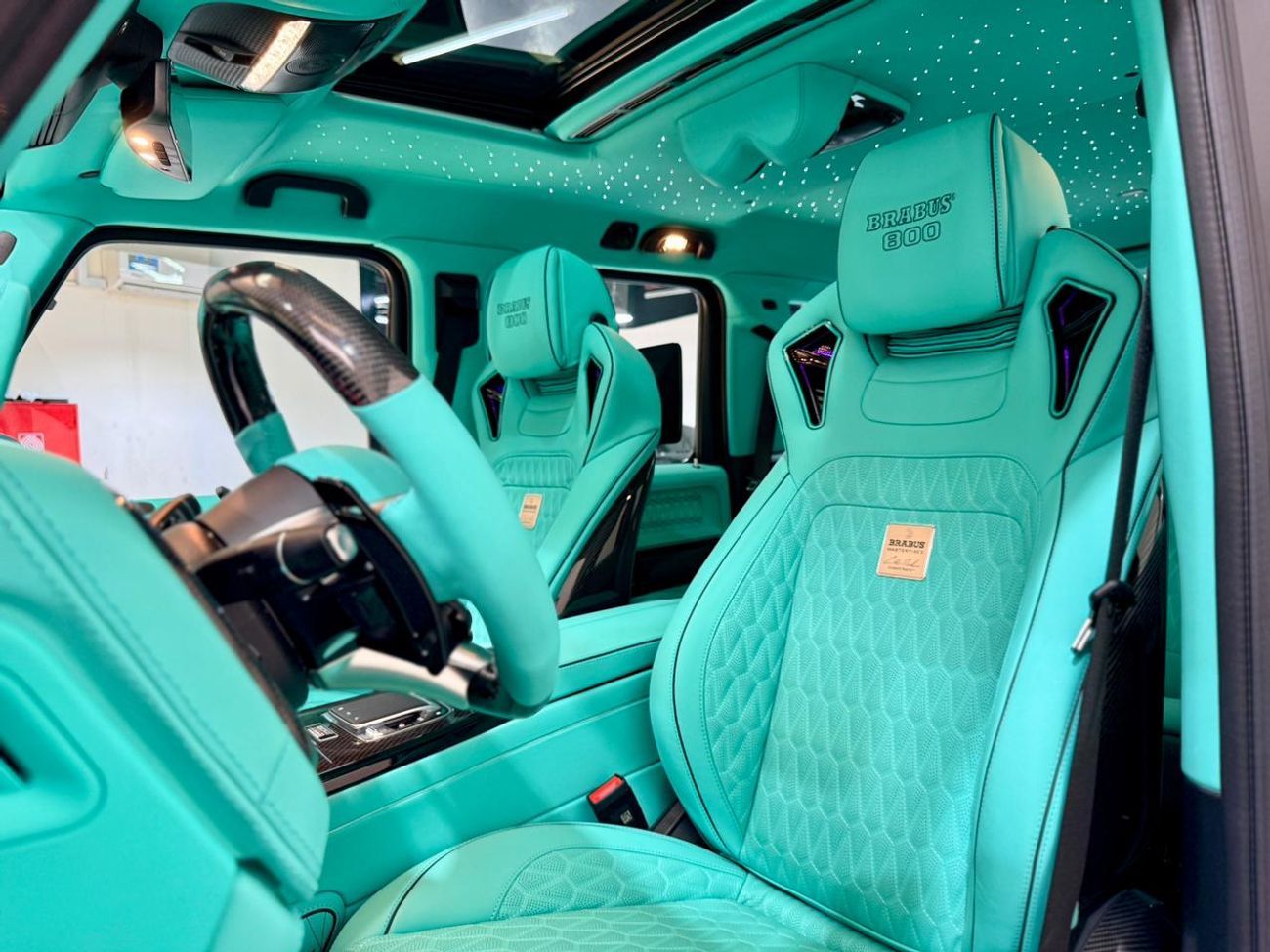 Mercedes-Benz G 63 AMG BRABUS 800 - Mercedes-AMG G 63 Mercedes Benz Brabus G800 - Mat Black - 2025 - Fully Loaded