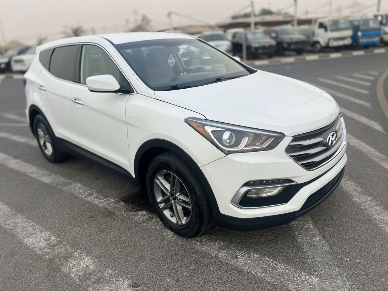 هيونداي سانتا في 2018 HYUNDAI SANTAFE SPORT -  4X4 - 4wheel drive - V4 - 2.7 L - Rear Cam - Bluetooth-