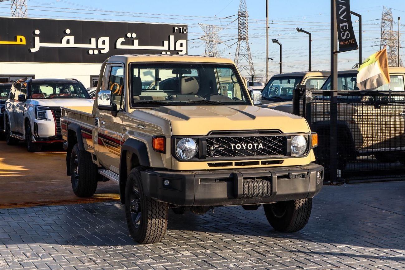 تويوتا لاند كروزر بيك آب  TOYOTA LAND CRUISER SINGLE CAB 4.0L 2025 MODEL M/T