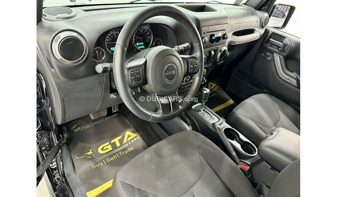 Jeep Willys 2018 Jeep Wrangler JK Willys Wheeler, Warranty, Full Service History, GCC