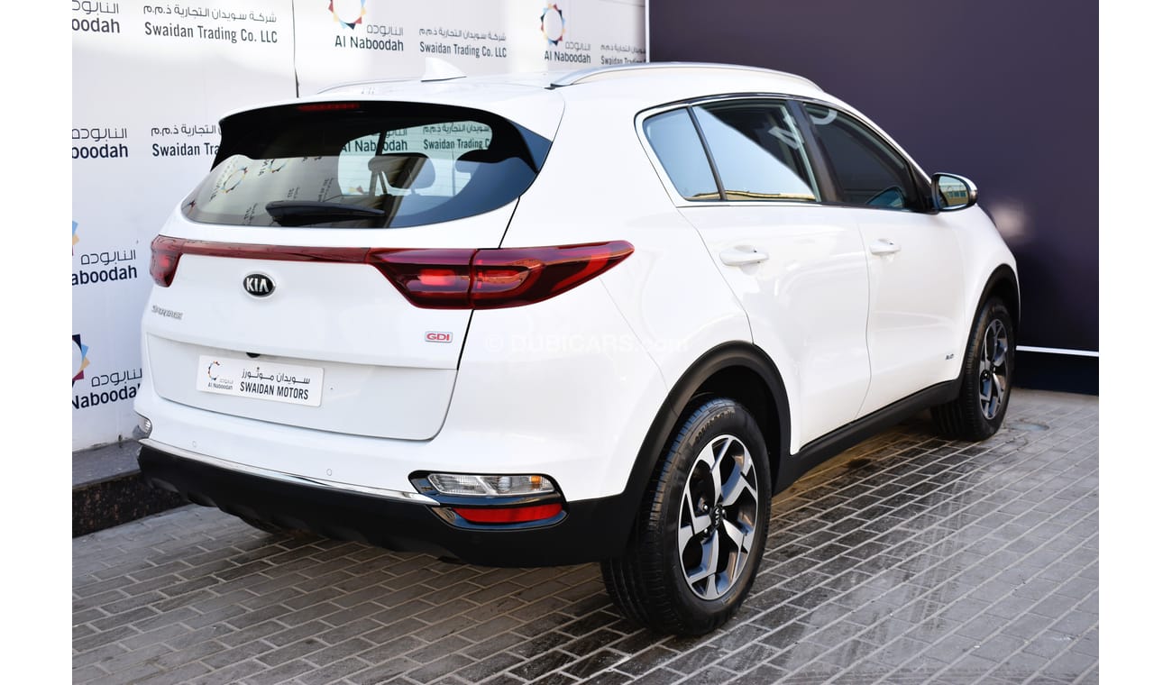 كيا سبورتيج AED 1439 PM | 2.4L GDI LX AWD GCC DEALER WARRANTY