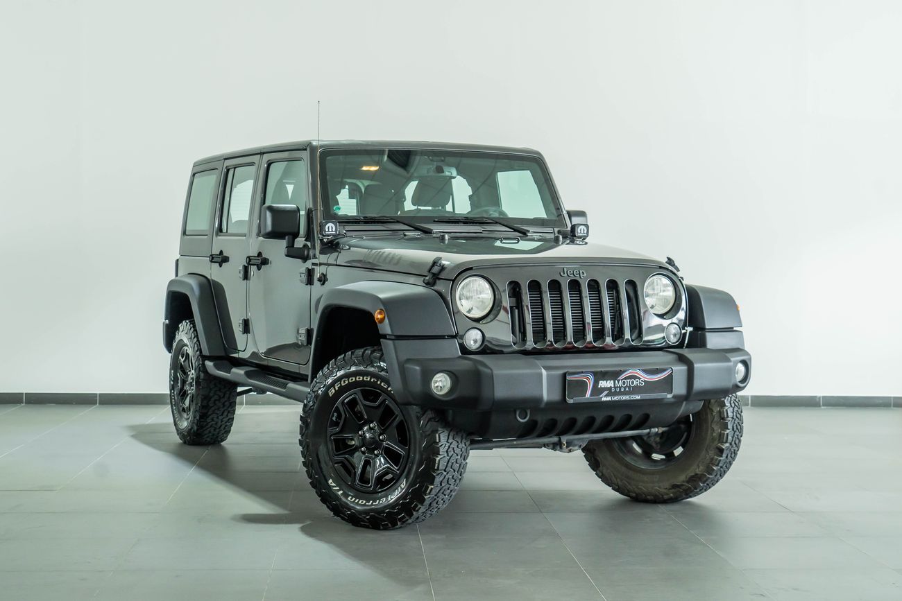Jeep Willys 2018 Jeep Wrangler Unlimited Willy’s / 5 Year Jeep Warranty & Full Jeep Service History