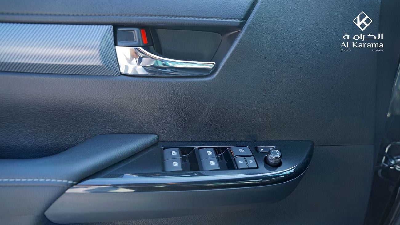 تويوتا هيلوكس جي آر سبورت | محرك 4.0 لتر V6 | أسود أنيق | مواصفات خليجية | 306 كاميرا | عداد كيلومترات صفر