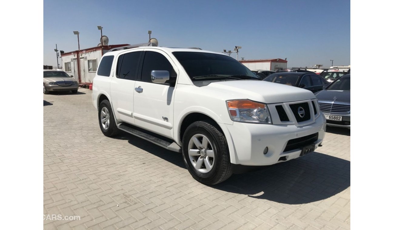 Nissan Armada ‏نيسان أرمادا موديل 2009 se ‏فتحة سقف بحالة ممتازة خليجي