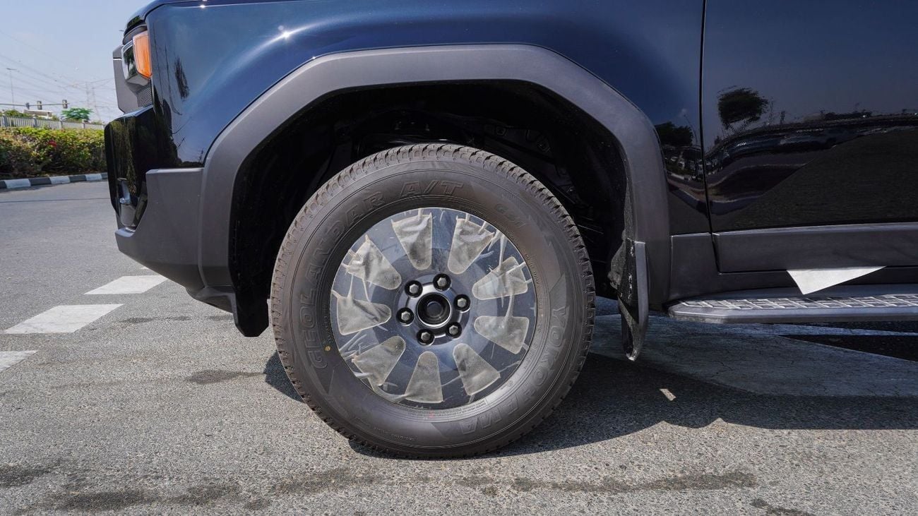تويوتا برادو Mid ECTAGR033 - 2026 Toyota Prado - 2.4L Petrol Auto - Mid - Black with Black Interior