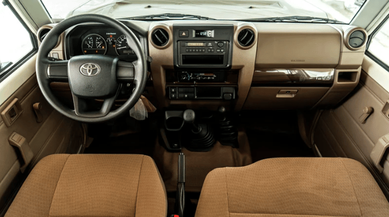 Toyota Land Cruiser 70 ECT0102 - Toyota LC78 Hardtop 3 Doors GDJ78 - 2.8L Diesel Manual White