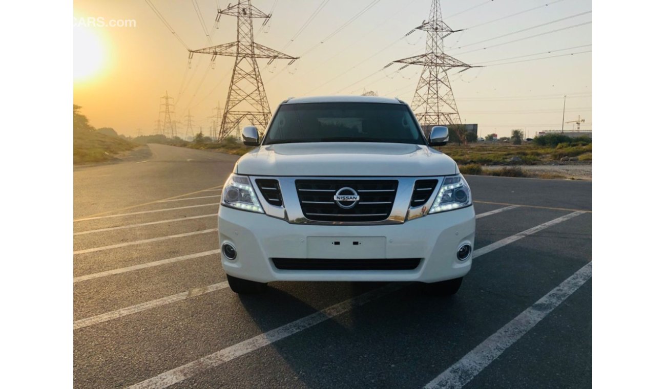 نيسان باترول نيسان باترول 2013 الماكينة الصغيرة محول بلاتنيوم من الداخل والخارج   بدون حواد ث مع ضمان الجير والما