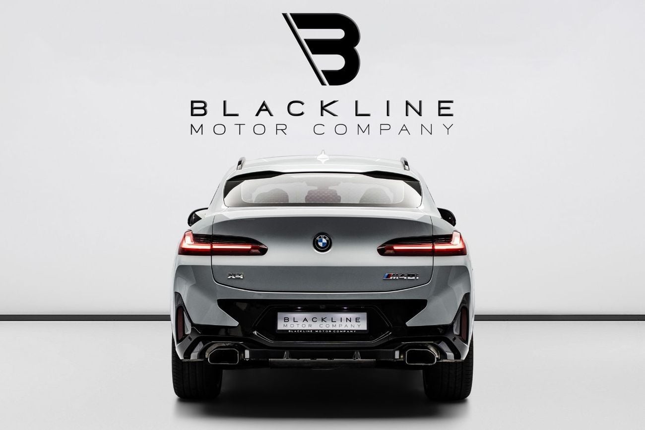 BMW X4 BUY NOW, PAY 2027 | THE BLACKLINE STANDARD | M40I 3.0L2024 BMW X4 M40i, 3.0 TC I6, 4WD, 382bhp, 8 Sp
