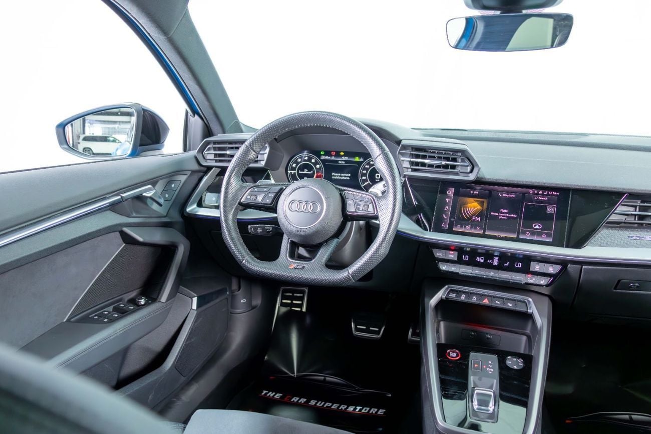 Audi RS3 STD TFSI quattro 2.5L Sportback Al Nabooda Service Contract Until 2028-Exclusive Color-Low Mileage-C
