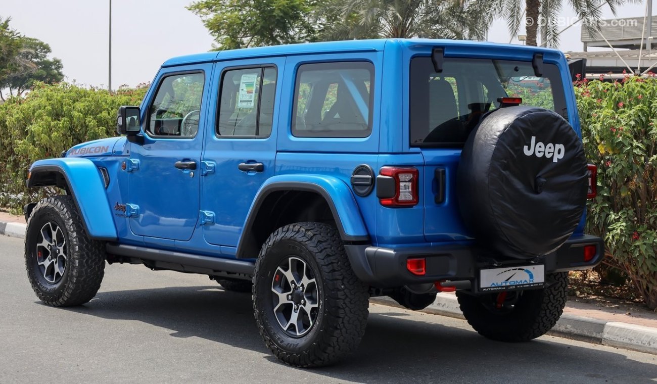 Jeep Wrangler Unlimited Rubicon V6 3.6L , GCC , 2022 , 0Km , with 3 Yrs or 60K Km WNTY @Official Dealer