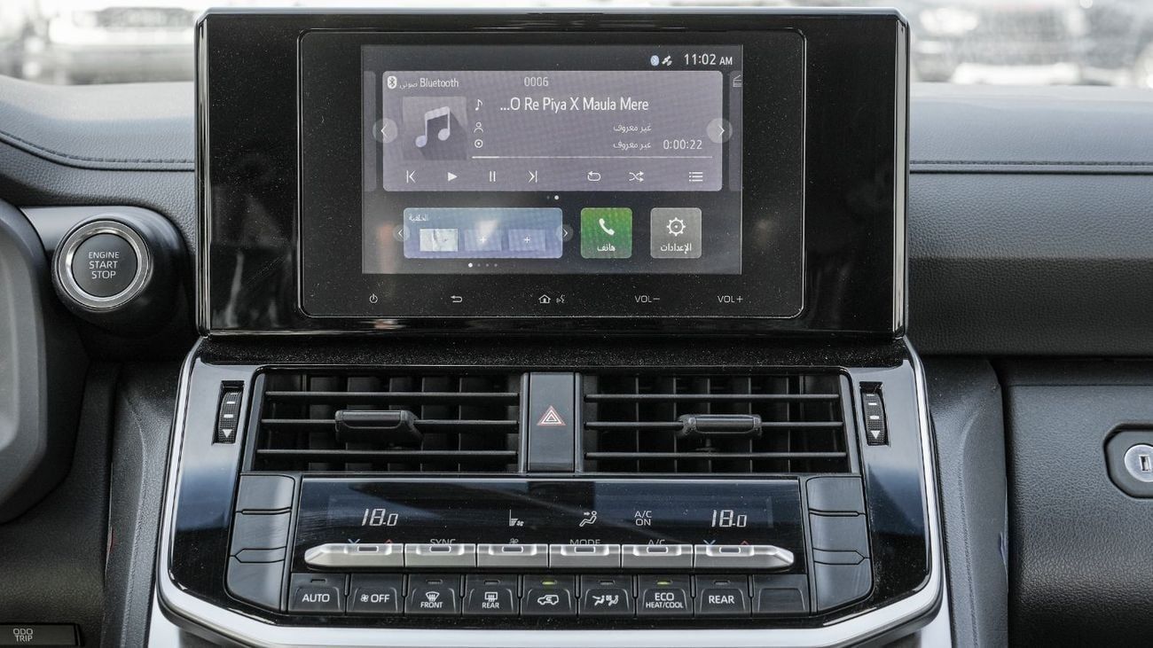 تويوتا لاند كروزر 2026 Toyota Land Cruiser GXR 4.0L AT Petrol (White-Black)