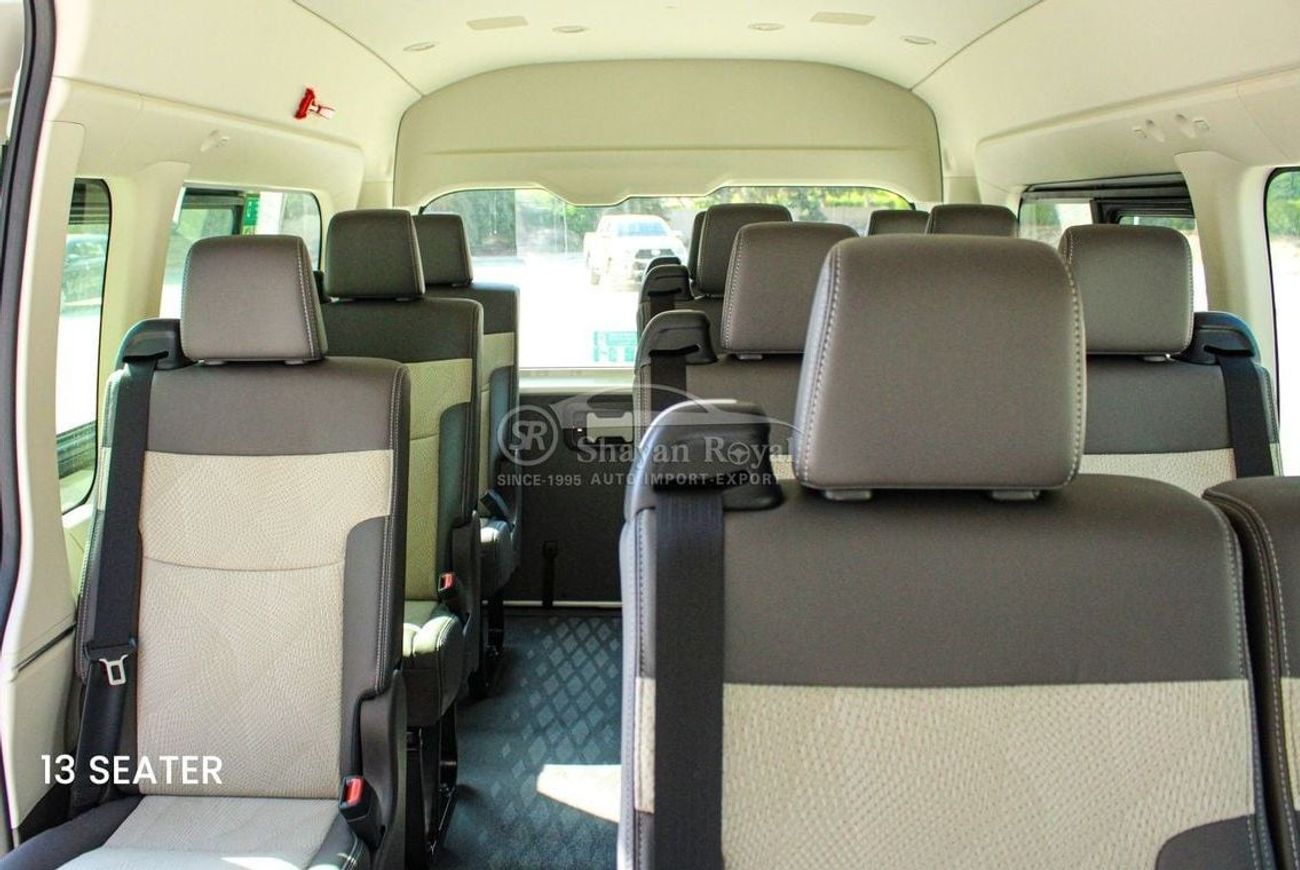 Toyota Hiace LHD 3.5L PETROL V6 13 SEATER GL MT 2025MY