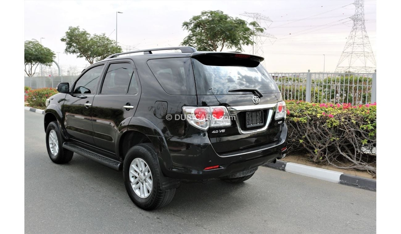 Toyota Fortuner TOYOTA FORTUNER GXR V6 MODEL 2014 GCC