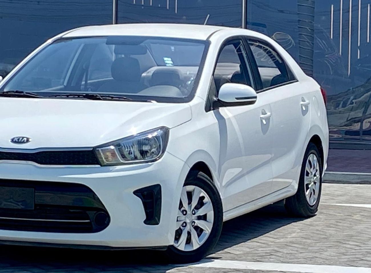 Kia Pegas 1.4L A/T 395 -Monthly l GCC l , Camera, GPS l Accident Free
