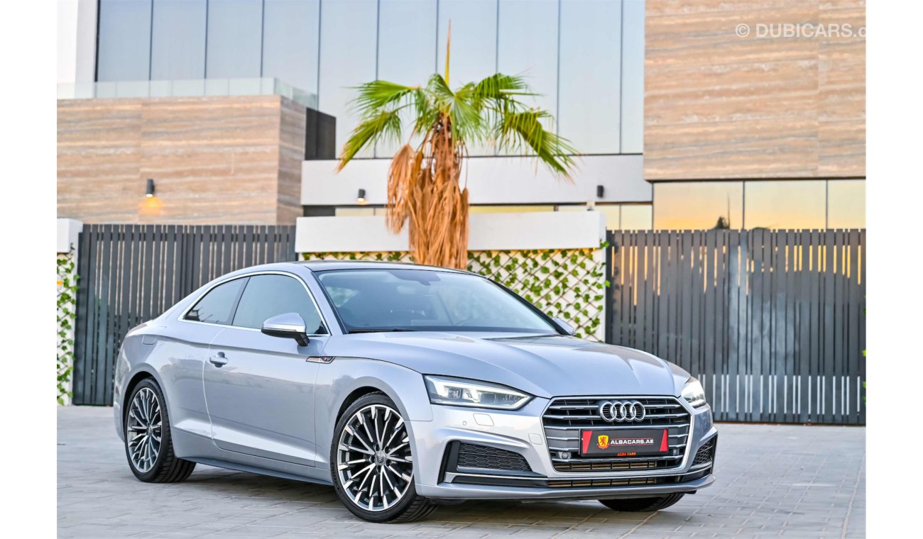 Audi A5 2.0L 40TFSI S-Line | 2,428 PM | 0% Downpayment | Agency Warranty Service Contract | Low Kms!