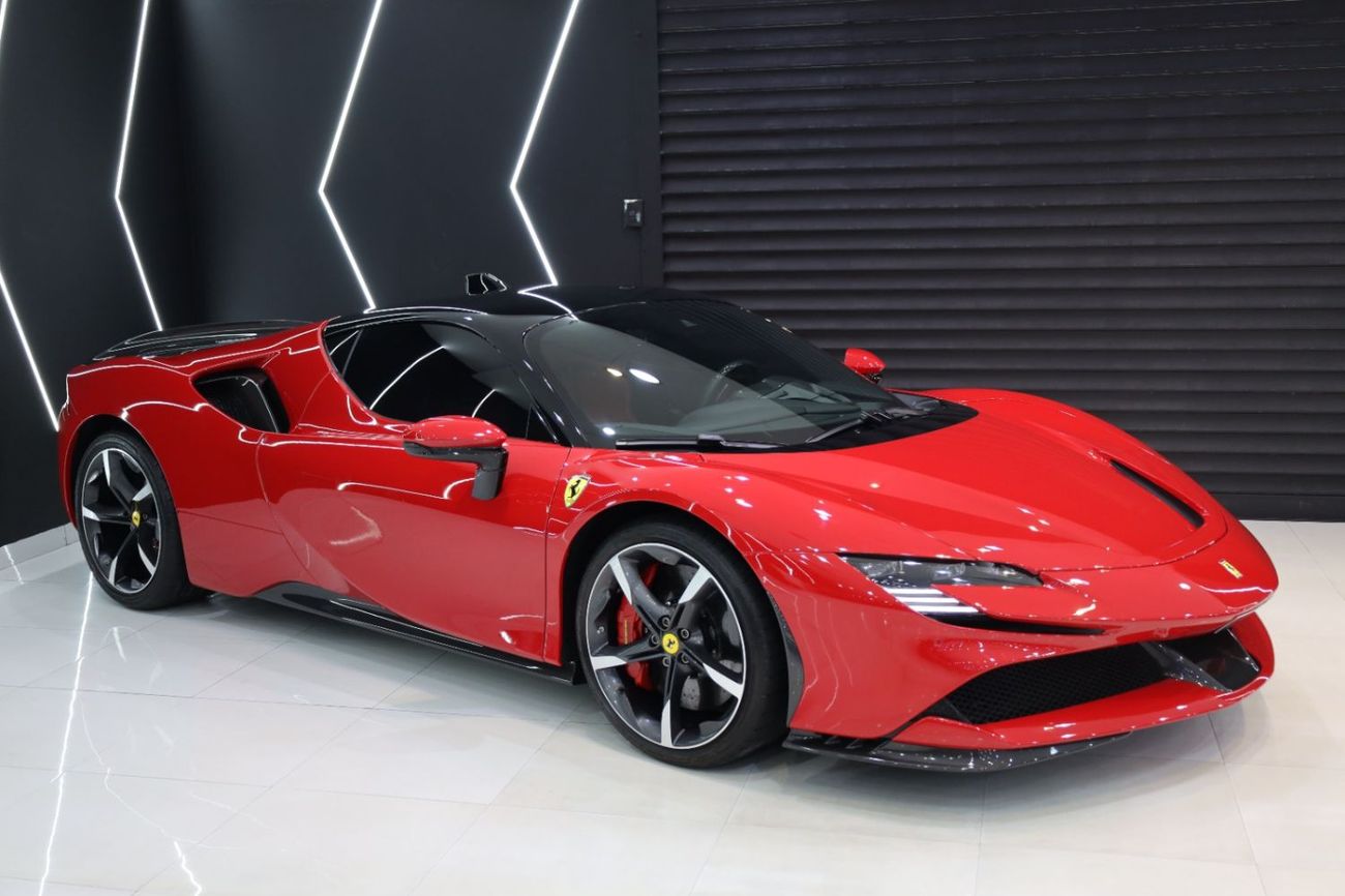 Ferrari SF90 Stradale 2022 SF90 Stradale, Asseto Fiorano Package, Carbon Ext/Int, JBL Audio, Al Tayer  Service Package!!