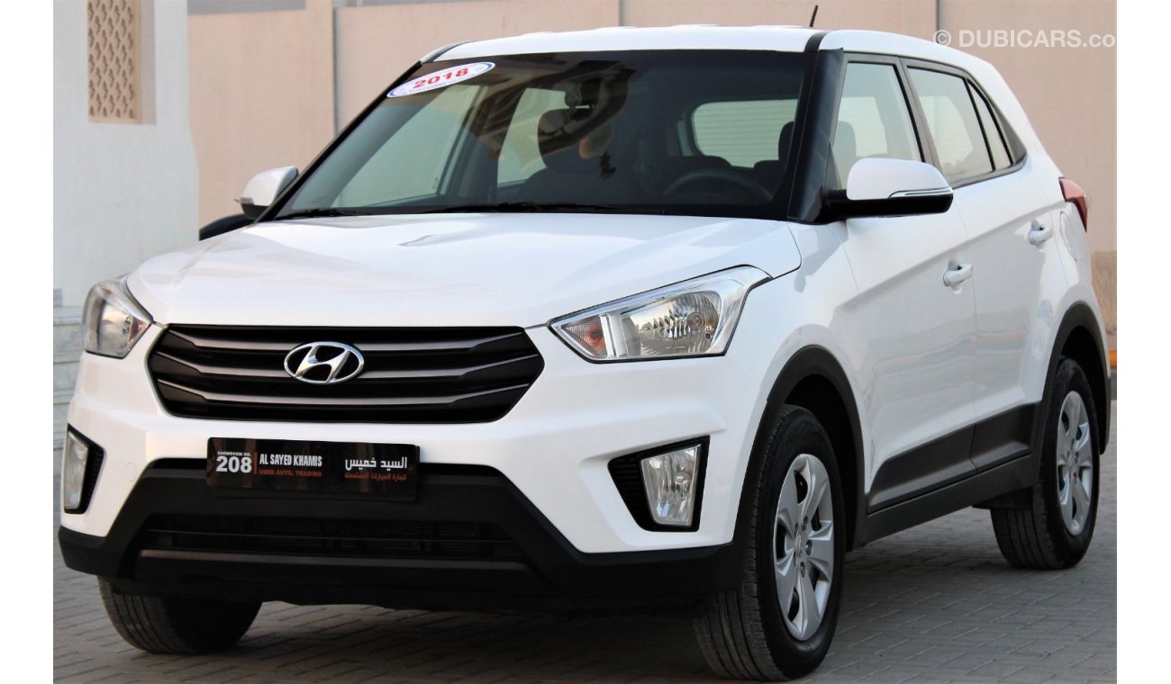 Hyundai Creta Hyundai Creta 2018 GCC, in excellent condition, without accidents, very clean from inside and outsid