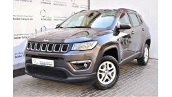 Jeep Compass AED 1762 PM | 2.4L LONGITUDE 4X4 GCC WARRANTY