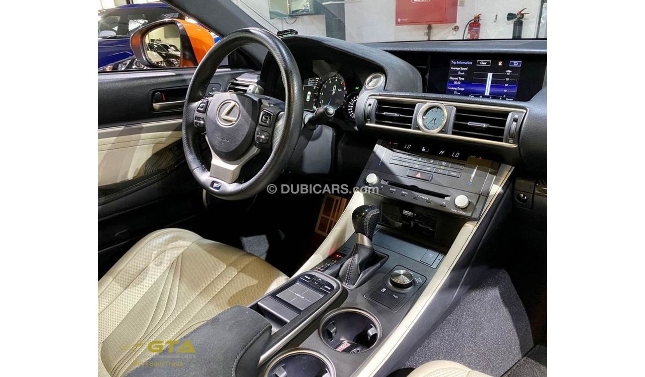 Lexus RC F 2016 Lexus RC F Carbon, April 2021 Agency Warranty, Full Lexus Service History, GCC