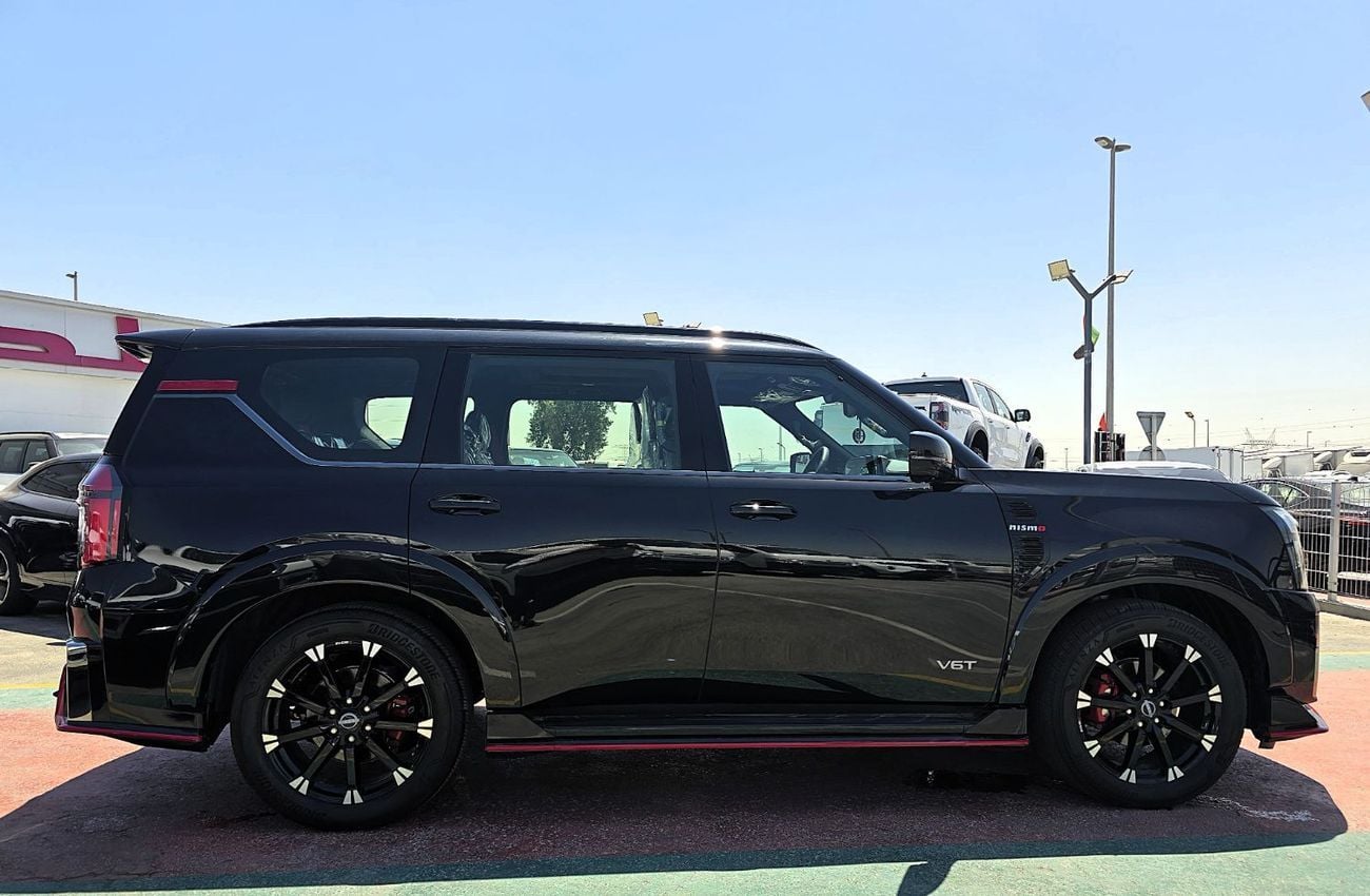 نيسان باترول NISMO Nissan patrol 3.5l T.T V6 AWD GCC Black color 2026 model