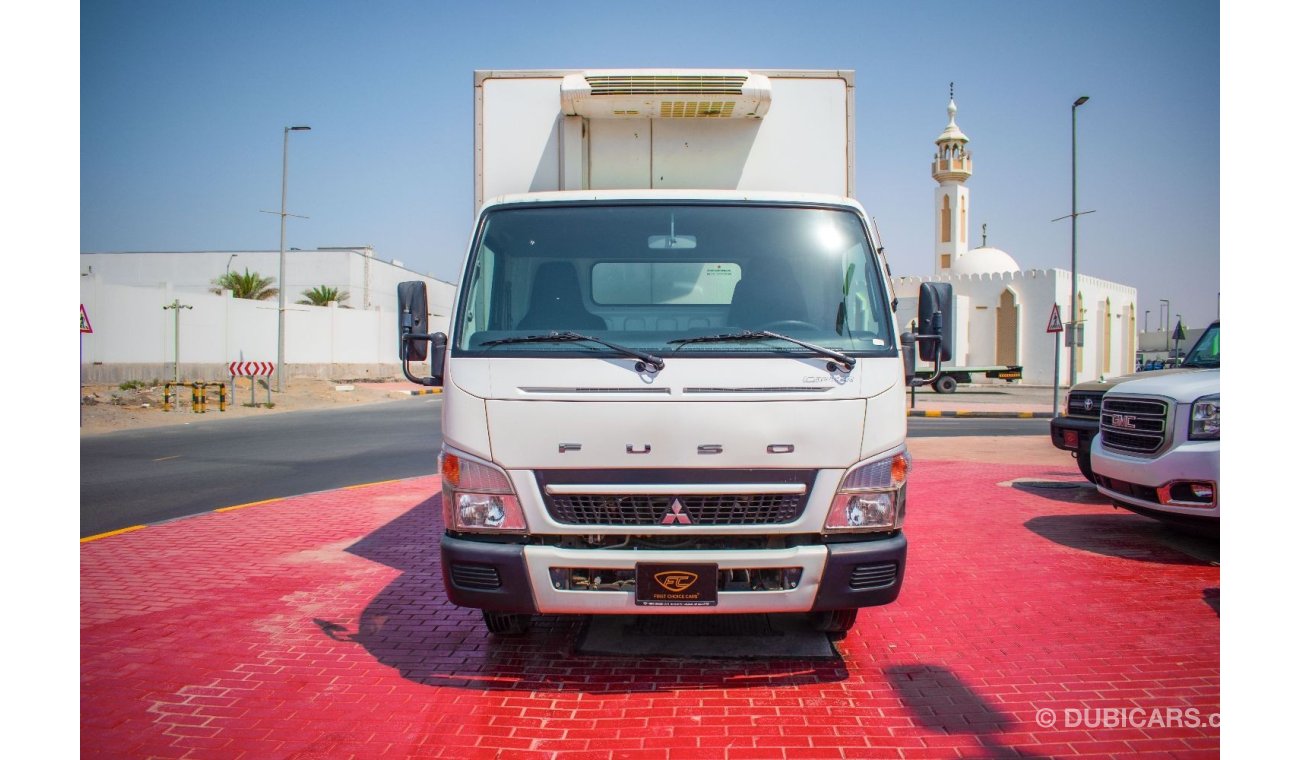 ميتسوبيشي كانتر 2017 | MITSUBISHI CANTER 4.2TON TRUCK | THERMO KING-CHILLER | 16 FEET | GCC | VERY WELL-MAINTAINED |