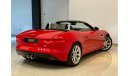 Jaguar F Type 2015 Jaguar F-Type Convertible, Full Jaguar Service History, GCC
