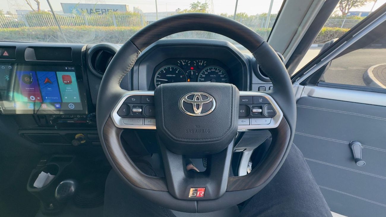 تويوتا لاند كروزر بيك آب MODIFIED TO DOUBLE CABIN PICKUP | 2018 | RHD | MANUAL TRANSMISSION | 4.5L DIESEL ENGINE | REAR VIEW