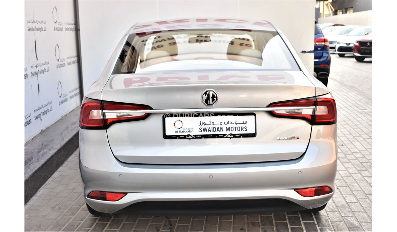 MG 5 AED 799 PM LUXURY 1.5L GCC DEALER WARRANTY