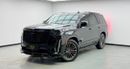 كاديلاك إسكالاد V SERIES 2023 Cadillac Escalade V, 2027 Cadillac Warranty, 2028 Cadillac Service Pack, Pilot Seats, GCC