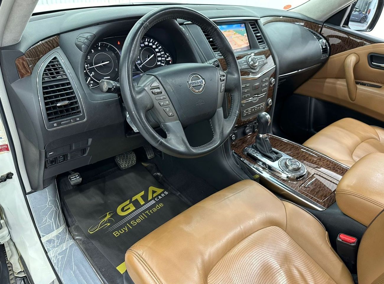 Nissan Patrol LE Titanium 2018 Nissan Patrol Titanium, April 2025 Warranty, Full Al Rostamani Service History, GCC