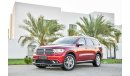 Dodge Durango V8 Citadel + Full Agency History - AED 1,449 PM! - 0% DP
