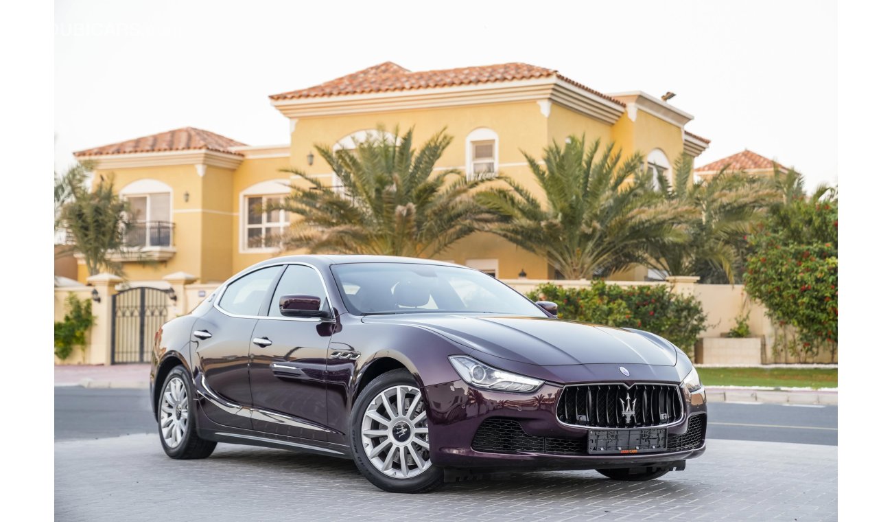 Maserati Ghibli - Exceptional Condition! - Top Specs! - AED 1,890 PM! - 0% DP