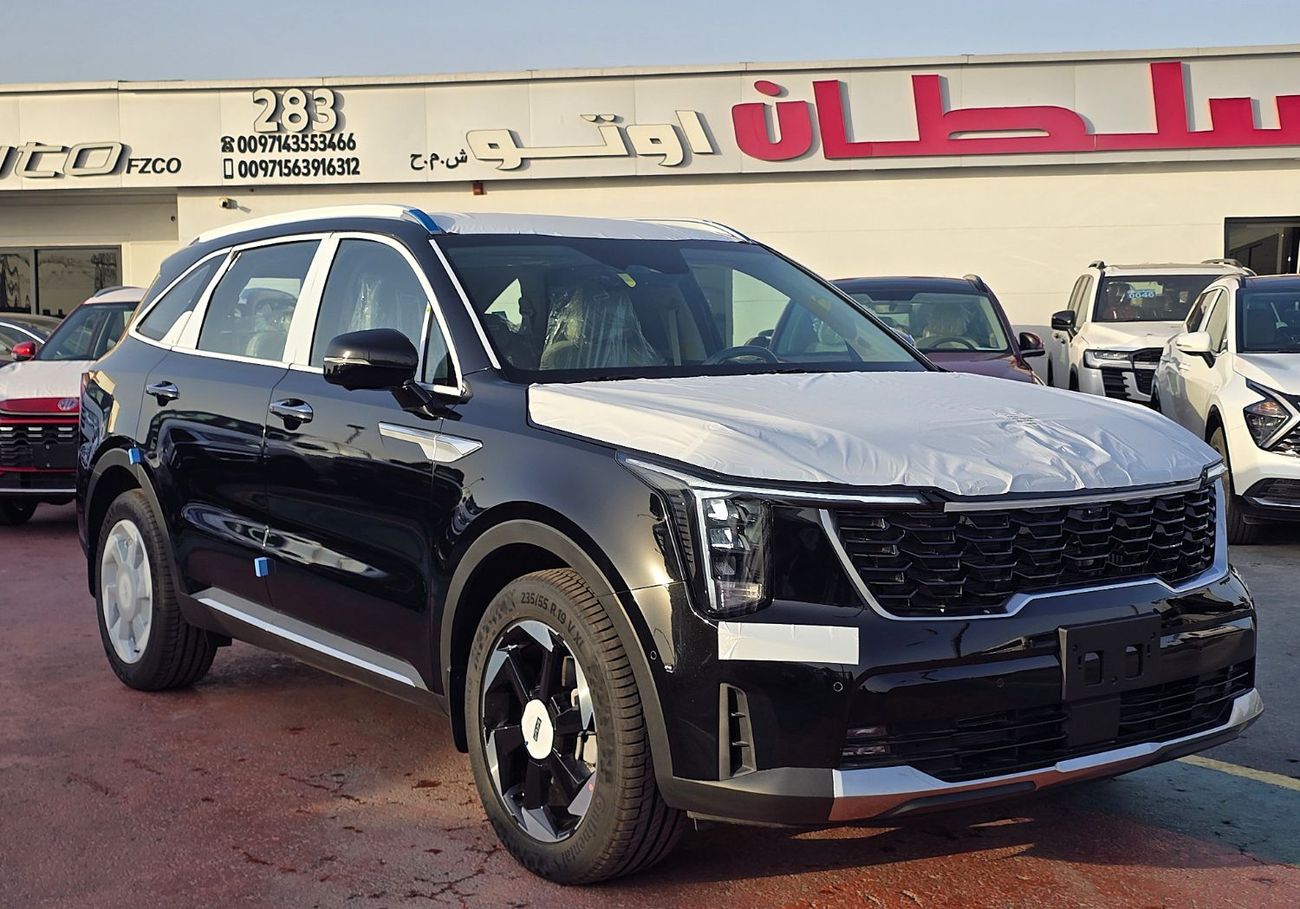 كيا سورينتو KIA SORENTO MQ4 HEV AT 7P 1.6L SUV AWD 5Doors black color 2026 Model