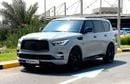 إنفينيتي QX80 GCC 2019 Nardo Grey Unique Interior Design by MBS