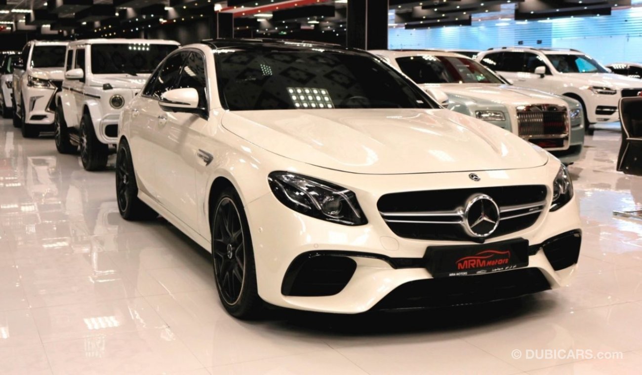 مرسيدس بنز E 63 AMG MERCEDES BENZ E-63 AMG -2019-41000KM/ V=8 BI TURBO/4MATC PLUS