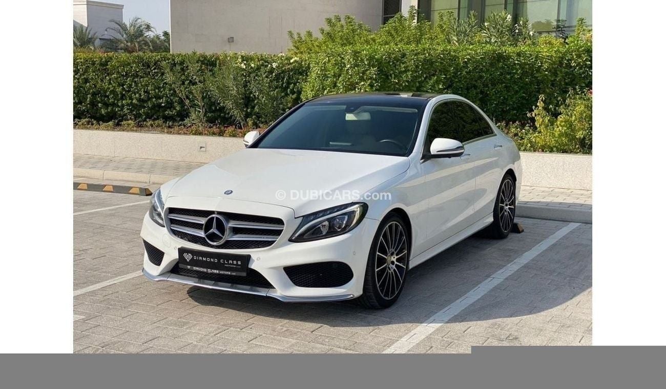 مرسيدس بنز C 200 AMG باك مرسيدس c200 خليجي بانوراما
