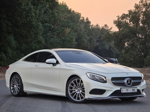 Mercedes-Benz S 500 High 4.7L MERCEDES S-500 COUPY 2016 GCC V8 // PERFECT CONDITION INSIDE & OUT SIDE