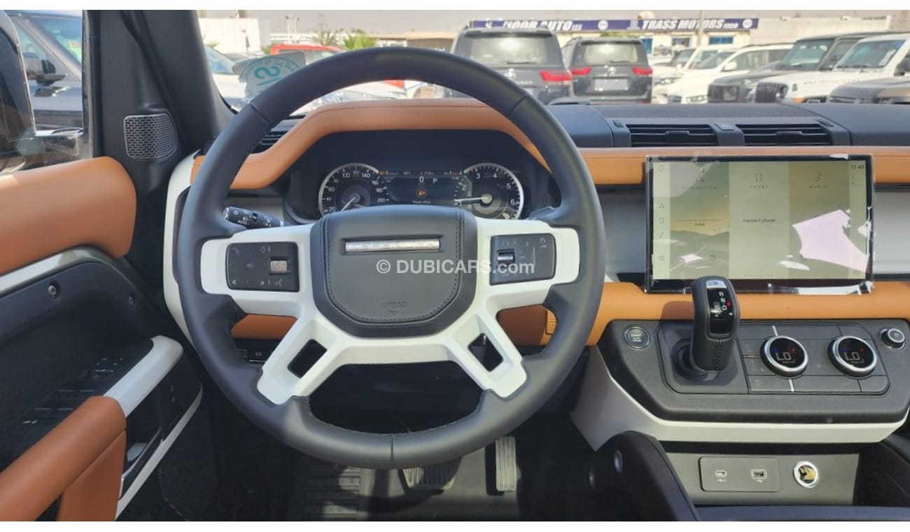 Land Rover Defender 110 HSE 3.0L - P400 - MY23 - GRN_TAN - GCC SPEC (SPL. LOCAL OFFER)
