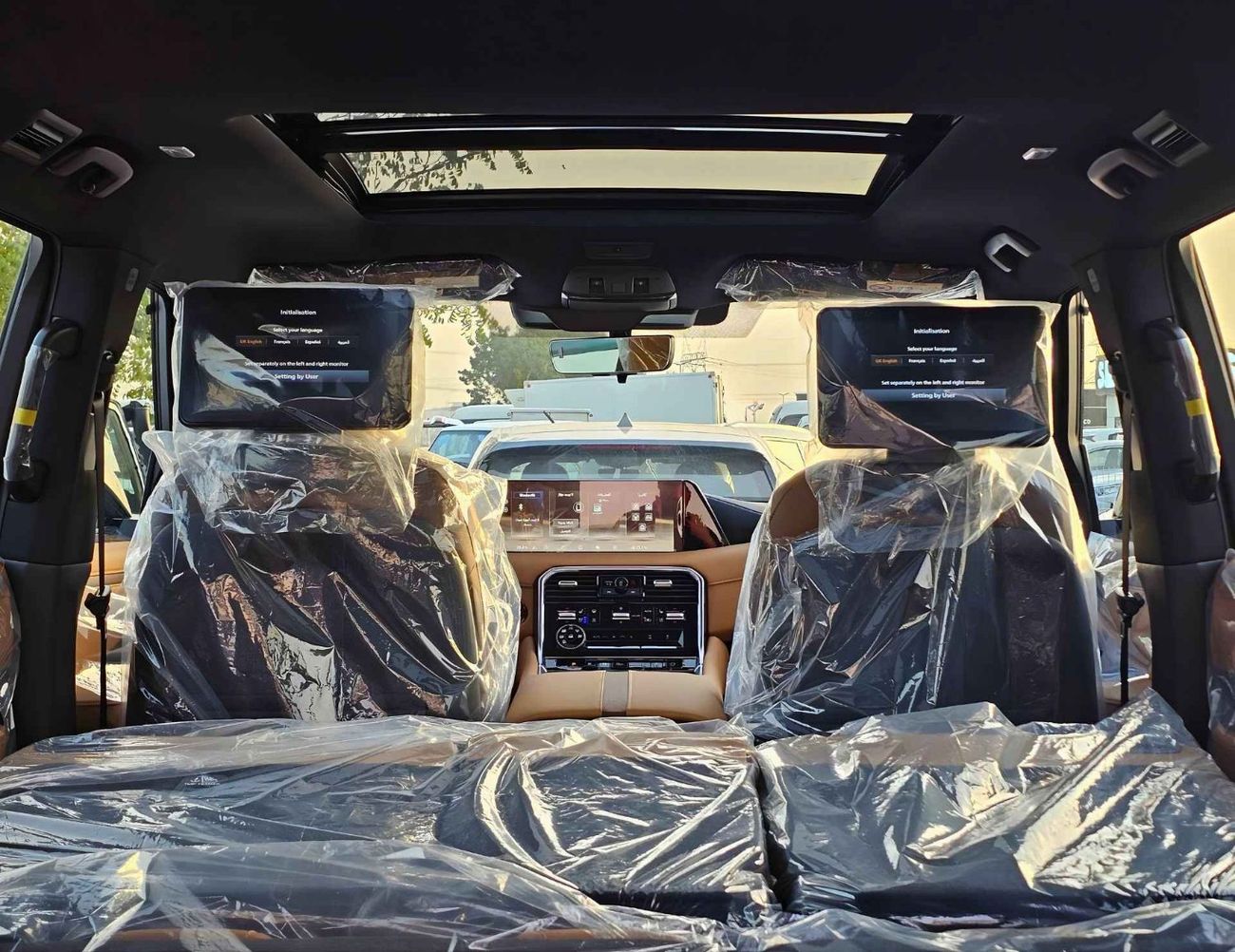 نيسان باترول LE PLATINUM TWIN TURBO / 3.5L V6 / REAR ENTERTAINMENT SCREEN / LEATHER SEATS /PANORAMIC ROOF / 360*C