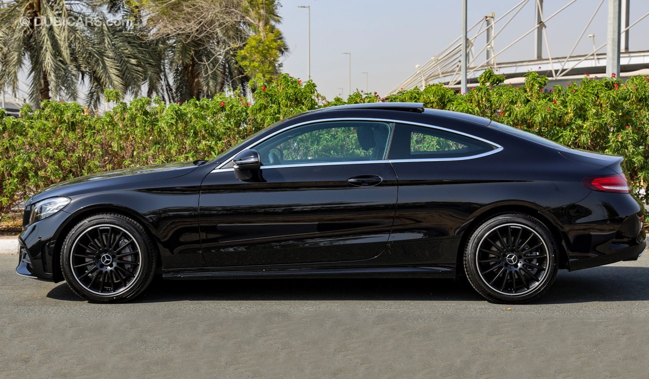 مرسيدس بنز C 300 كوبيه 2020 Coupe  AMG, ,GCC 0km w/2 Yrs Unlimited Mileage Warranty+3 Yrs Service @ EMC