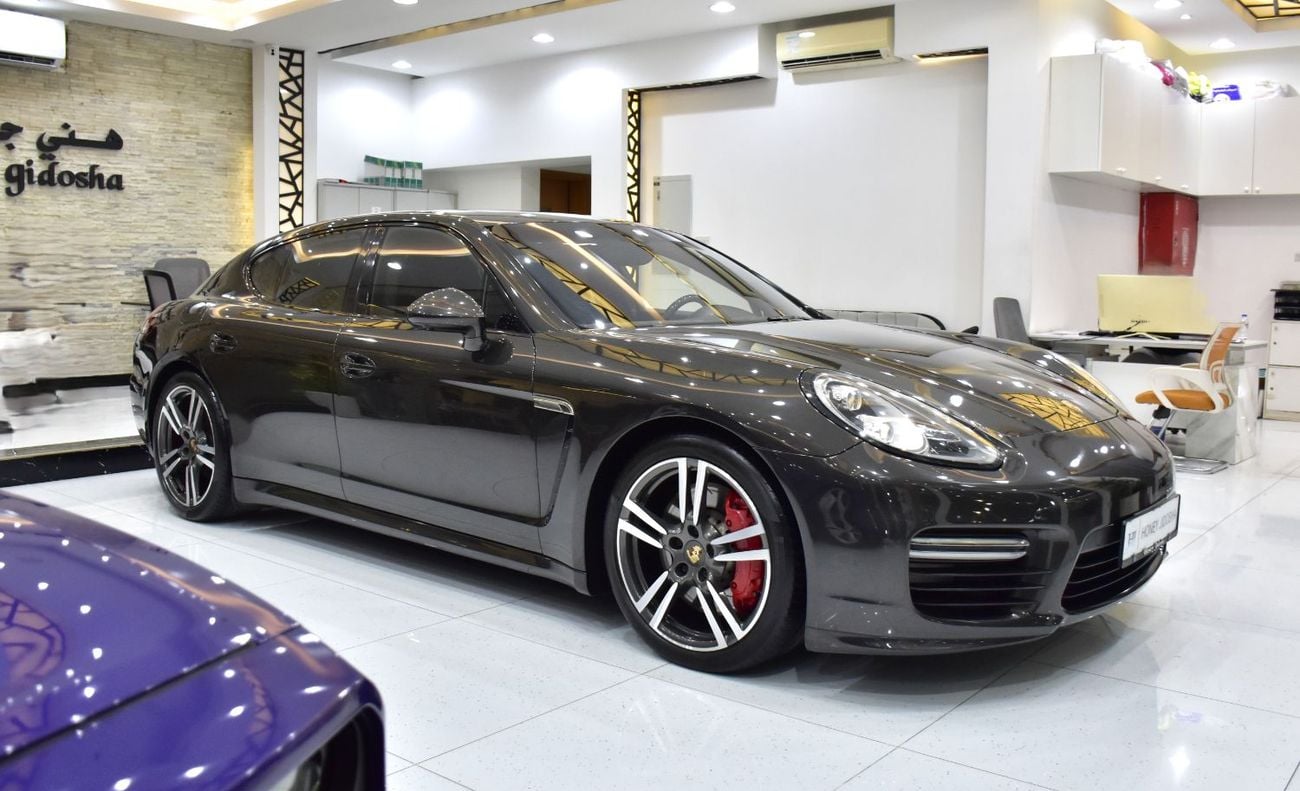 بورش باناميرا EXCELLENT DEAL for our Porsche Panamera GTS ( 2014 Model ) in Brown Color GCC Specs