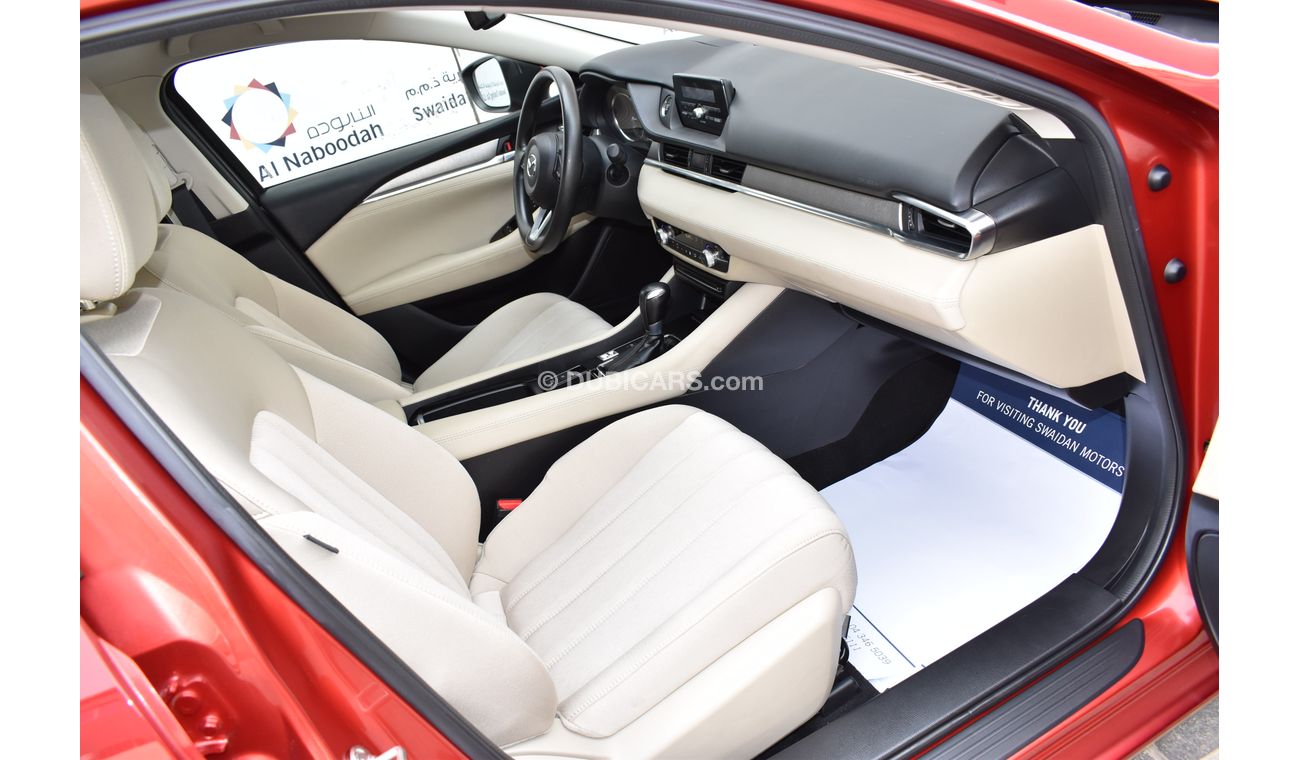 Mazda 6 AED 1039 PM | 2.5L S GCC DEALER WARRANTY