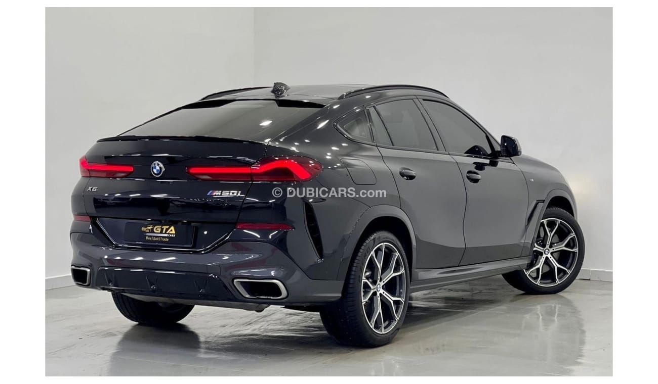 بي أم دبليو X6 50i M سبورت 2021 BMW X6 M50i, BMW Warranty 2026, BMW Service Contract 2026, GCC